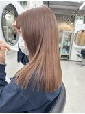 ミルクティーベージュダブルカラーインナーカラーケアブリーチ