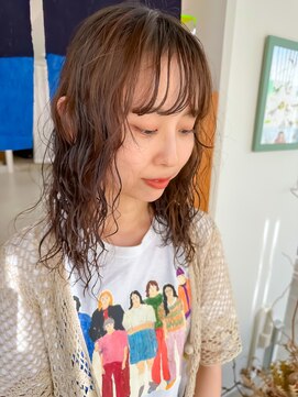 ポートヘアサロン(PORT HAIR SALON) ミディアムパーマ