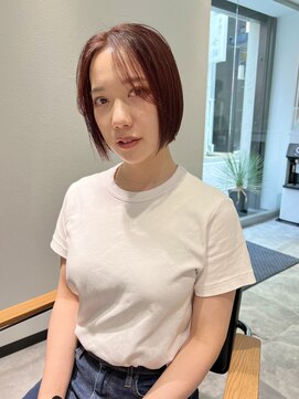 スミ(sumi) アゴラインボブスタイル