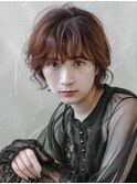30代40代50代耳かけショート前髪なしハンサムショートカット