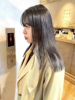 ディッセンバー 渋谷(December)&nbsp;【December】冬モテカラー×ブリーチなし透明感グレージュ◎