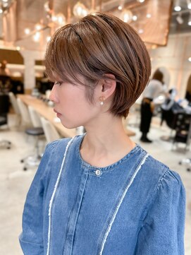ロンド エスポワール 錦糸町(Lond espoir) 武井俊樹/ベリーショートカット美髪ピンクブラウン髪質改善