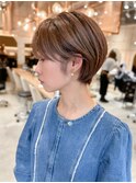 武井俊樹/ベリーショートカット美髪ピンクブラウン髪質改善