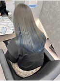 グレー×ブルー デザインカラー