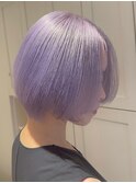 9333ニュアンスカラーレイヤーボブラベンダーパープル