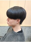 ナチュラルマッシュウルフショート