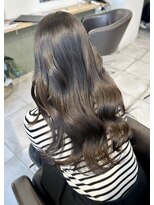 オットット(OttottO)&nbsp;ブリーチなしダブルカラー　オリーブグレージュ