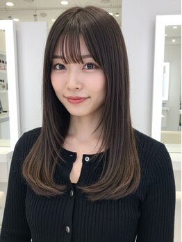 グルグル 下総中山店(GULGUL)の写真/顔周りで表情が変わる。「笑顔」の瞬間を彩る『フロントデザイン』日常を明るく楽しい毎日に。[下総中山駅]
