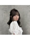 サイド編み込み