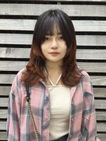 ヘアー アレス(hair ales)&nbsp;レイヤーで作る軽やかウルフミディ