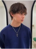 波巻きパーマ スパイラルパーマ シャドウパーマ マッシュ