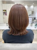 ナチュラルブラウン/ボブ/20代30代40代50代