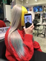 トーキョー オタクヘアー(TOKYO OTAKU HAIR)&nbsp;Vtuber 歌衣メイカ 推しカラー ハイトーンカラー デザインカラー