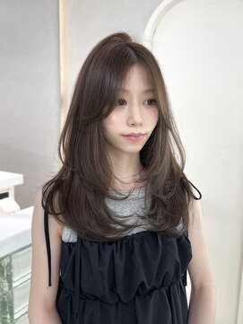 ガガ 心斎橋(GAGA) 小顔◎ミニウルフ/ホワイトグレージュ/髪質改善/ハイトーン