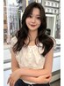 【韓国ヘア♪】ワンカラー+顔周りカット+ハホニコトリートメント３STEP ￥9000