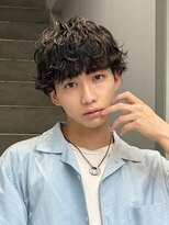 クロト(Clotho) 波巻き/スパイラルパーマツイストスパイラルメンズカットウルフ