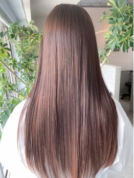 乾かすだけで綺麗になる！”脱アイロン”で朝の手間がなくなる革命的感動を♪[髪質改善/縮毛矯正]