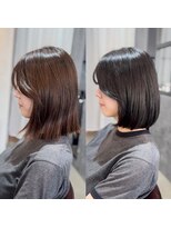 サーパス(Surpass)&nbsp;【SHIHO】まとまるボブ/韓国風/暗髪/20代30代40代◎立川