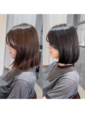 サーパス(Surpass) 【SHIHO】まとまるボブ/韓国風/暗髪/20代30代40代◎立川