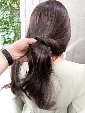 アマレット(Amaretto) ナチュラルグレージュハイライト