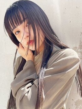 アマーク(a mark)の写真/髪の状態を見極め、あなたに合わせた施術で、ナチュラルなストレートヘアに♪毛先まで潤うツヤ髪に☆
