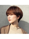 シースルーマッシュショート
