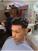 メッシュ/厚木/極道パーマ緩め