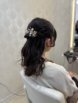 フレア(FLAiR) お呼ばれヘアセットハーフアップ