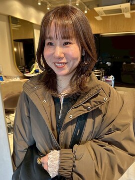 ソラス 緑地公園店(SOLAS) レイヤーカット　ハイライトカラー