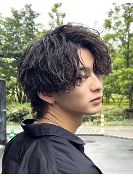 アストラ(ASTRA) MEN’S HAIR/波巻きツイストスパイラル/リバースセンターパート