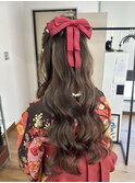 卒業式ヘアセット