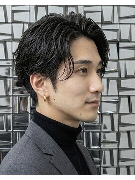 アマンドール(Aman D'or) 【佐久間】シャドウパーマ韓国風ビジネススタイル