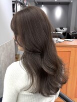 レブ 三条河原町(Reb,)&nbsp;ブリーチなしダブルカラーレイヤーカットブラウンヘア30代40代