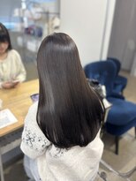 リラクオーレ 三宮 元町(LIRA CUORE)&nbsp;ショコラブラウン×サラサラ酸性縮毛矯正
