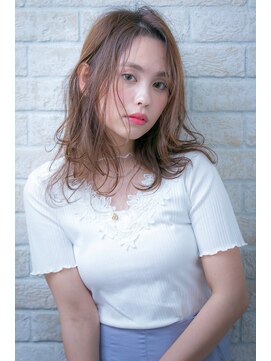 ヘアーアートシフォン 川口東口店(hair art chiffon) チョコレートアッシュor大人ガーリーのプリカールスタイル