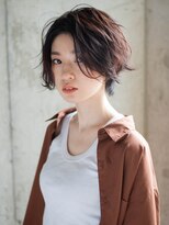 エムクランメイクス 原宿 表参道(m.clan MAKE'S)&nbsp;大人かわいい ひし形シルエット 小顔 【エアリーショート/ボブ】