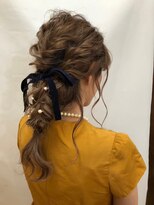 ネオリーブ シュシュ 神保町店(Neolive susu)&nbsp;パーティ、ヘアアレンジ編み込みセット