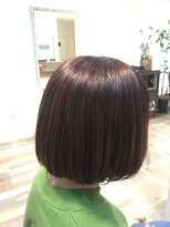 アクロス ヘアーデザイン 溝の口店(across hair design) ボルドーバイオレット