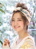 お団子アレンジ