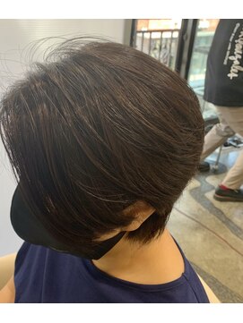 スタジオドーム(studio DOmE) ハンサムショート/ソフトウルフ/ユニセックス/大人女子/40代