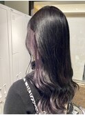 saraju ニシカワ インナーパープル ロング