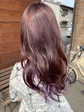 キュアスペース(CURE SPACE) インナーカラー　【バイオレット】