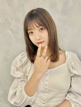 インフィニティ 新富町(Infinity) 【簡単スタイリングヘア】ナチュラルストレート