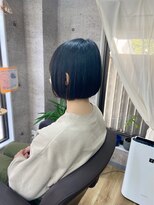 エルド(eld) ミニボブ×暗髪　大人かわいい　伊丹　武庫之荘