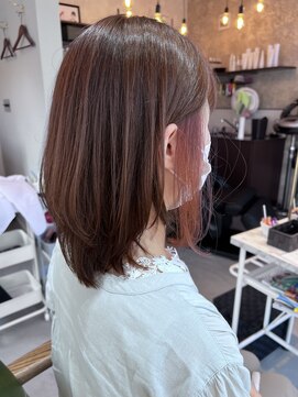 クレーブ(Creve) アプリコットピンク×イヤリングカラー