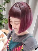 【ZEST soell 則井】ピンクハイライトカラー×髪質改善ケア