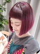 ゼストソエル(ZEST soell) 【ZEST soell 則井】ピンクハイライトカラー×髪質改善ケア