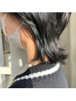 リセテラス (Lycee terrace)&nbsp;ウルフカット/インナーブルー/ブルーブラック