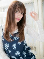 モッズ ヘア 福岡姪浜店(mod's hair)&nbsp;mod's姪浜/ベビーピンクレイヤーロングフレンチカジュアルg