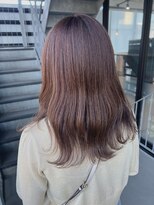 テラスヘア 新潟駅南(TERRACE hair)&nbsp;【艶髪】最新プレミアムイルミナカラー【サンドベージュ】